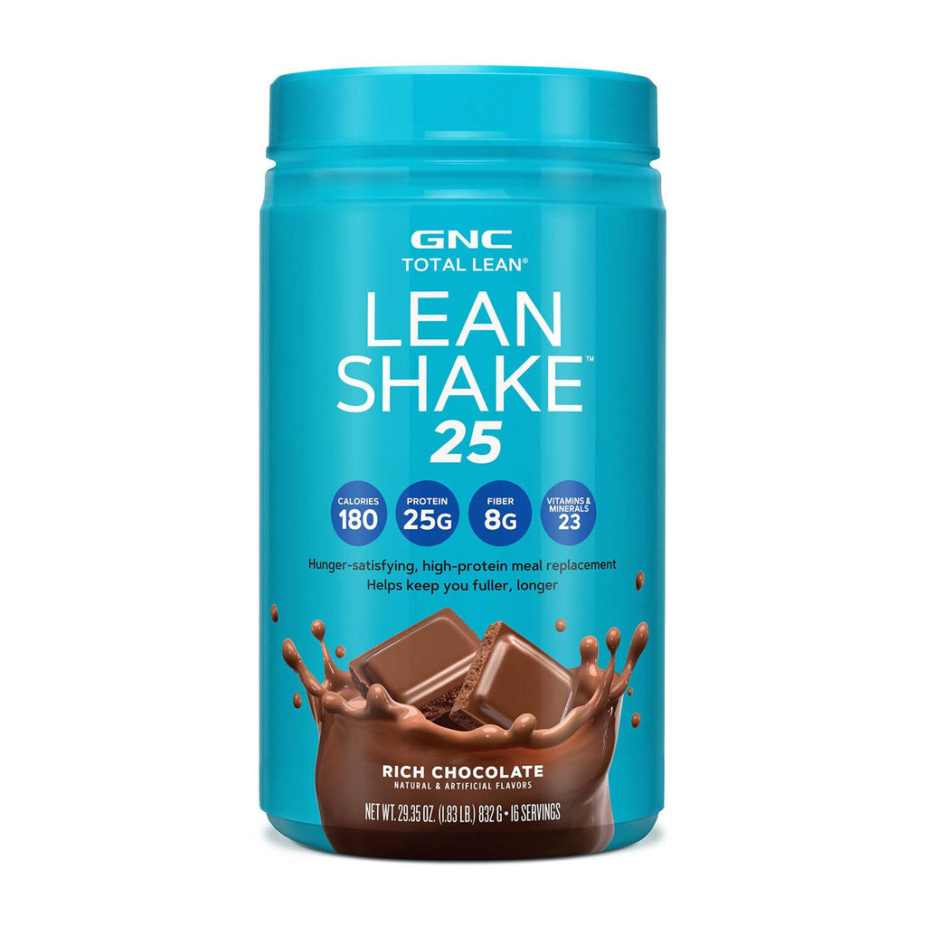 GNC Total Lean Shake 25, Chocolate Peanut Butter, 16 Servings