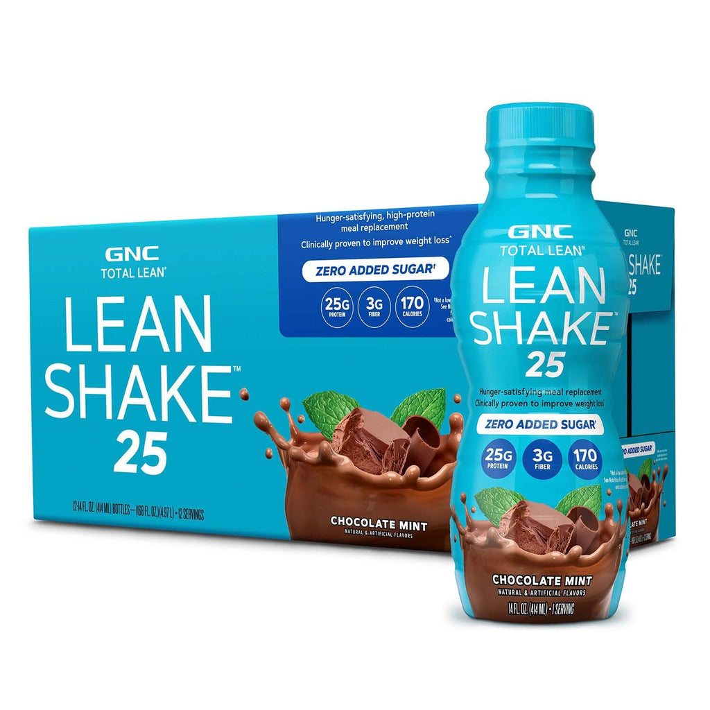 GNC Total Lean Shake 25, Chocolate Peanut Butter, 16 Servings