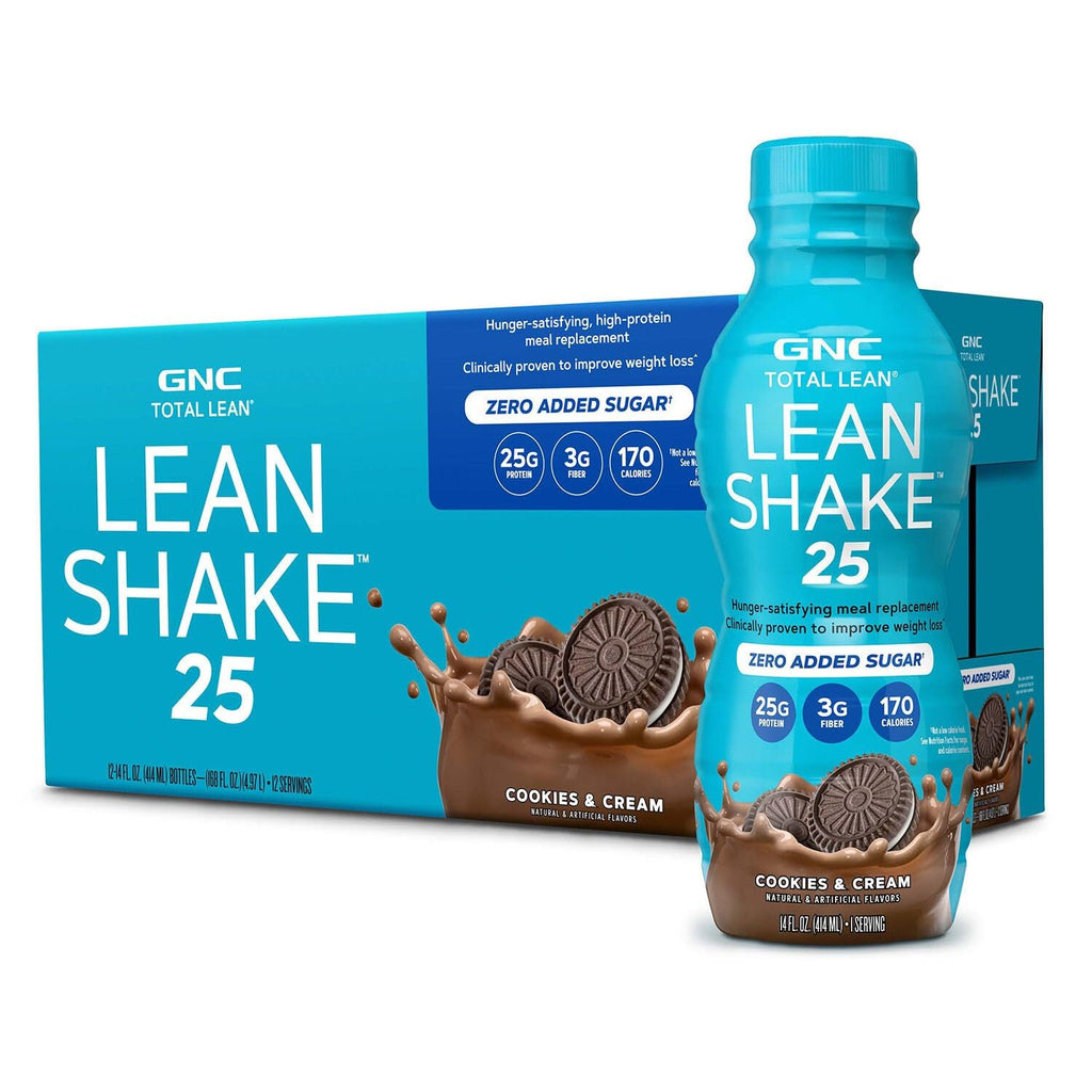 GNC Total Lean Shake 25, Chocolate Peanut Butter, 16 Servings