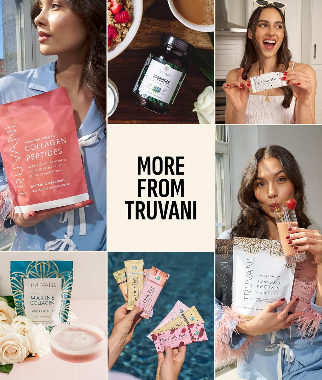 Truvani Organic Whey Protein Powder | Vanilla | 20 Servings